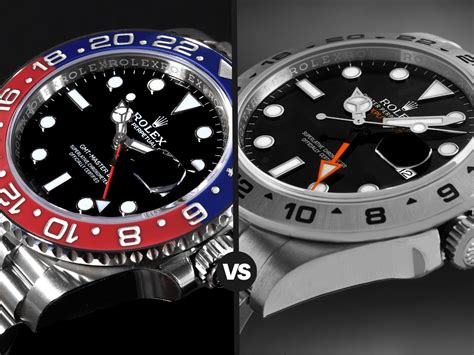 breitling avenger ii gmt vs rolex explorer ii|Breitling watch vs Rolex.